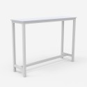 Set 2 bar stools upholstered h78 high table white metal Drayton Offers
