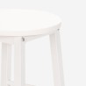 Table set 140x40 high kitchen metal 2 stools bar white wood Argos Discounts