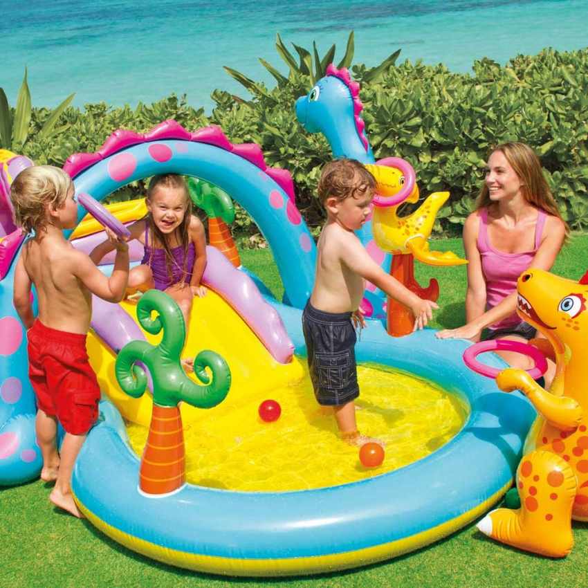 Intex pool play deals center