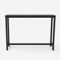 Seymour High Kitchen Table Set with 2 Black Metal and Wood Bar Stools Choice Of