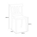 Classic Style Polypropylene Bar and Kitchen Chair for Restaurant, Outdoor Use - Peach Buy