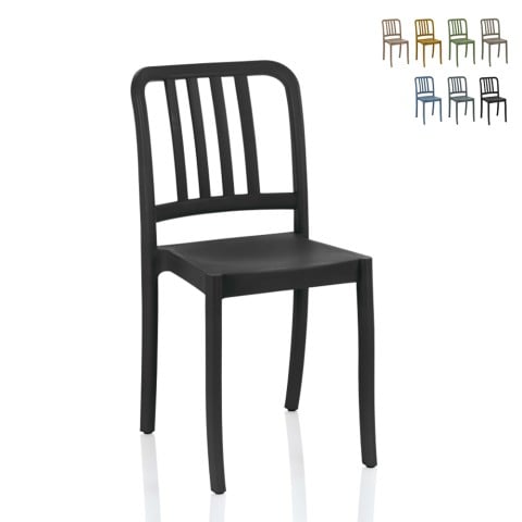 Polypropylene chair for kitchen, outdoor, garden, bar, restaurant, hotel Smart Promotion