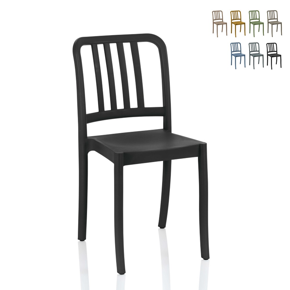 Smart Polypropylene Chair for Kitchen, Outdoor, Garden, Bar, Restaurant, Hotel