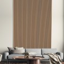 5 x sound-absorbing panel for indoor oak wood 120x57cm K-RO Promotion