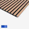 5 x sound-absorbing panel for indoor oak wood 120x57cm K-RO Offers