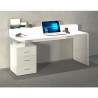 Office desk 160x60x90cm 3 drawers with hutch New Selina S Plus 