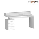Office desk 160x60x90cm 3 drawers with hutch New Selina S Plus On Sale