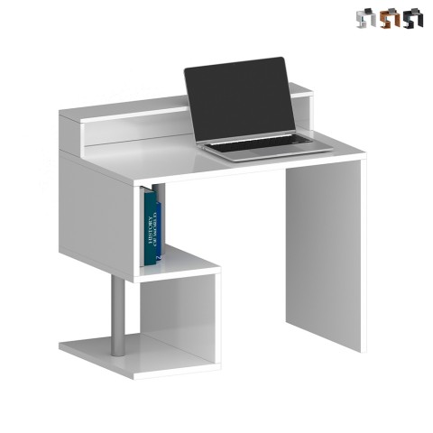 Writing desk home office space saving 100x50x92.5cm raised platform Esse 2 Plus Promotion