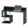 Modern elegant office desk with raised platform 140x60x92.5cm Esse 2 Plus Measures