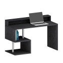 Modern elegant office desk with raised platform 140x60x92.5cm Esse 2 Plus Characteristics