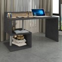 Modern elegant office desk with raised platform 140x60x92.5cm Esse 2 Plus Sale