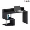 Modern elegant office desk with raised platform 140x60x92.5cm Esse 2 Plus Promotion