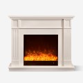 Modern electric fireplace 1500W low consumption Göteborg frame Promotion