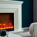 Modern energy-saving 1500W electric fireplace Karlstad Offers