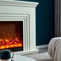 Modern Freestanding Electric Fireplace, Energy-Saving 1500W Karlstad Offers