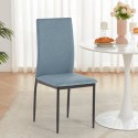 Dining room chair in fabric for modern style restaurant kitchen Gala Bulk Discounts