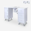 Manicure table for beautician with fan, extractor and drawer Kwangam On Sale