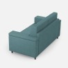 2-seater removable fabric sofa in modern Marrak style 120 
