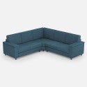 Modern corner sofa with fabric peninsula 226x226cm Marrak 12AG 
