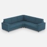 Modern 5-Seater Corner Sofa in Fabric 226x226cm Marrak 12AG 