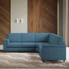 Modern 5-Seater Corner Sofa in Fabric 226x226cm Marrak 12AG 