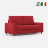 2-Seater Fabric Sofa 168cm Classic Modern Design Sakar 140 