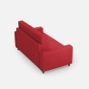 2-Seater Fabric Sofa 168cm Classic Modern Design Sakar 140 