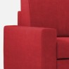 2-Seater Fabric Sofa 168cm Classic Modern Design Sakar 140 