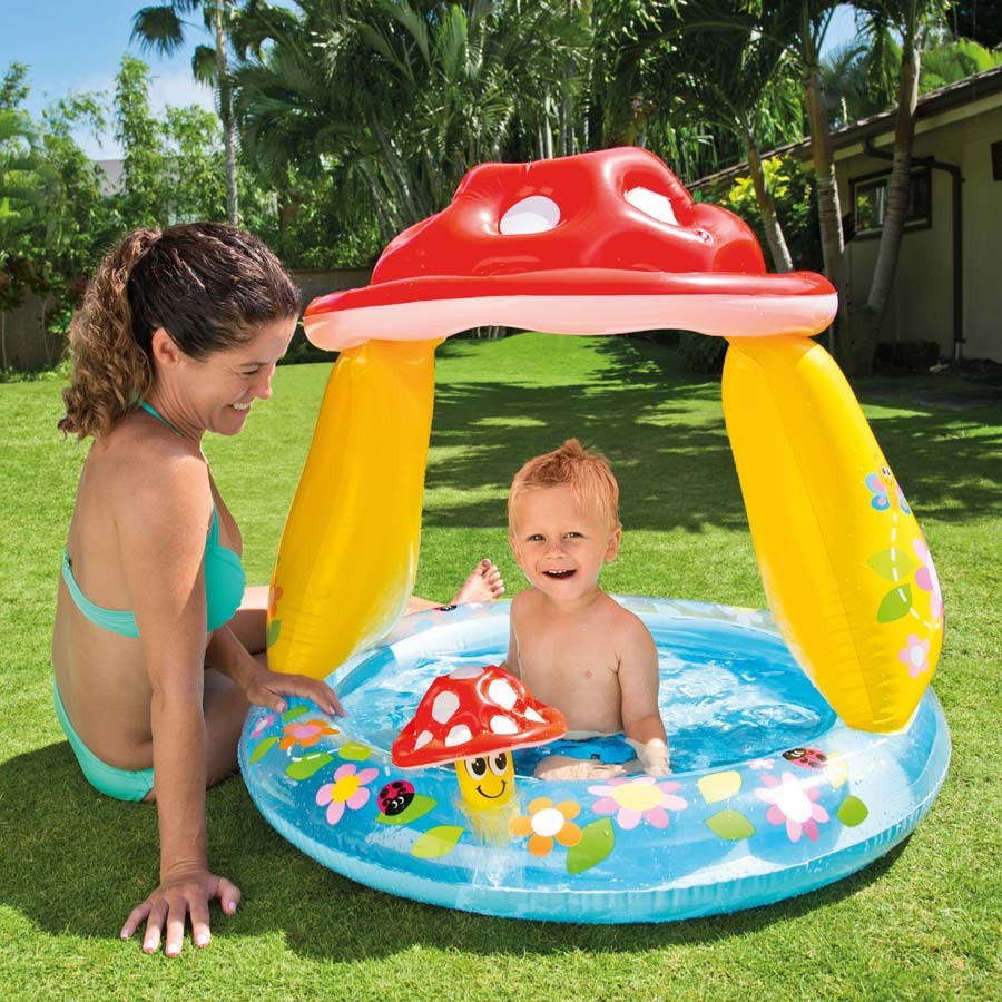 inflatable children paddling pool MUSHROOM BABY POOL