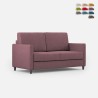 2-seater modern design fabric lounge sofa 158cm Karay 140 Promotion