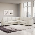 Design 6-seat corner sofa 281x221cm in modern Karay 18AG fabric Measures