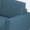 2-seater sofa modern style fabric upholstery 172cm Yasel 140 