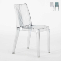 Transparent Polycarbonate Stackable Bar & Kitchen Chairs Dune Grand Soleil Discounts