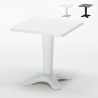 Grand Soleil Zavor square polypropylene coffee table outdoor bar 70x70 Discounts
