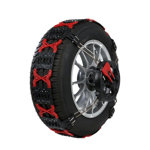Universal snow chains approved for non-chainable cars R13-24'' Modula Plastic Promotion