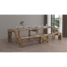 Extendable bench 66-290cm for dining table console Pratika A Model