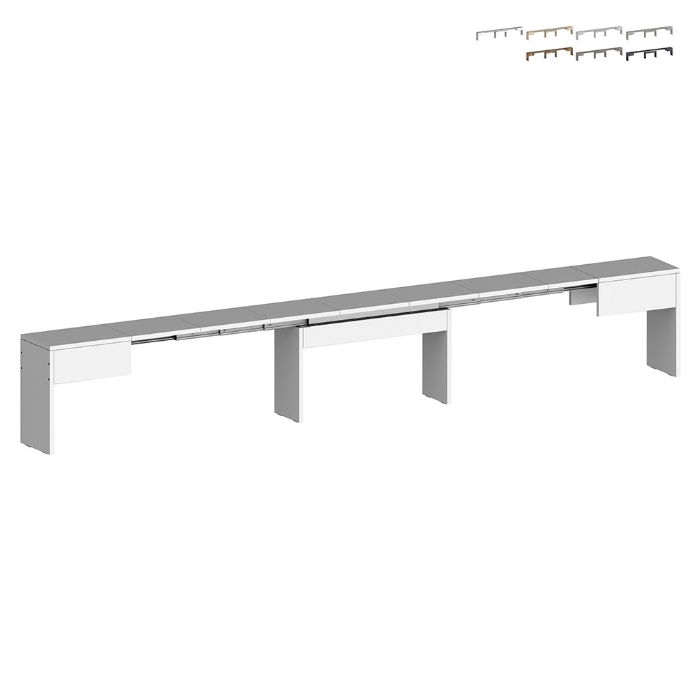 Bench for extendable dining table console 66-290cm Pratika B
