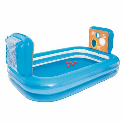 Bestway 54170 inflatable kiddie paddling pool with goals and targets Promotion