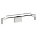 Set of 2 Extendable Benches 66-290cm for Pratika A + B Dining Table 