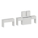Set of 2 Extendable Benches 66-290cm for Pratika A + B Dining Table 
