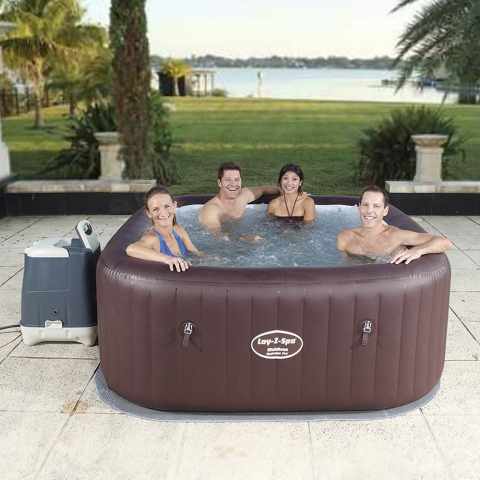 Bestway 54173 Lay Z Maldive Inflatable Hot Tub SPA Hydro Massage