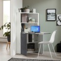Space-saving folding corner desk 90x56cm Layla II Bulk Discounts