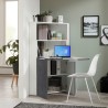 Space-saving folding corner desk 90x56cm Layla II Bulk Discounts