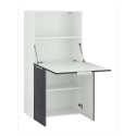 Space-saving desk 70x35cm folding shelf hideaway Layla cupboard Sale