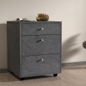 Low chest of drawers with wheels, 3 drawers 47x45x61 office desk. Offers