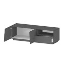 Modern design 2-door 1-drawer TV stand 150x44x46cm Trevis Model