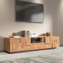 Modern TV stand with mobile support 4 doors drawer 220x45x46cm Chiron Sale