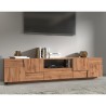 Modern TV stand with mobile support 4 doors drawer 220x45x46cm Chiron Characteristics