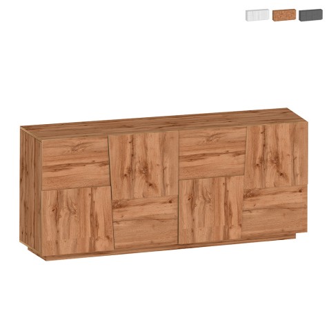 Living room sideboard modern style 4 doors 200x44x86 Darill Promotion