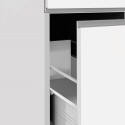Mobile with 2 drawers spice rack modern kitchen 30x60x164.5 Trym 
